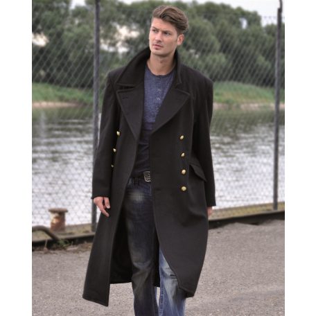 GERMAN NAVY WOOL OVERCOAT