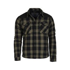 BLACK/OD LUMBERJACKET