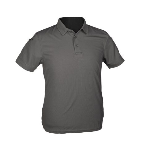 URBAN GREY TACT. SHORT SLEEVE POLO SHIRT QUICKDRY