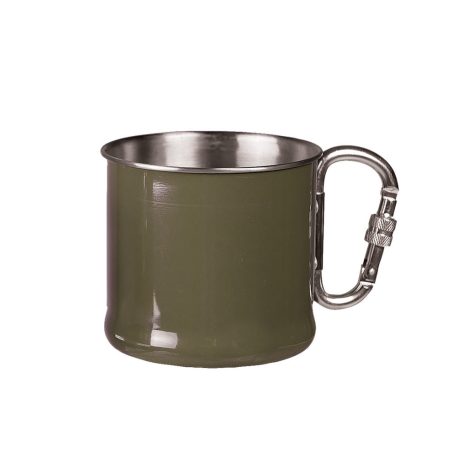 OD 500 ml-es S/Acél karabiner csésze